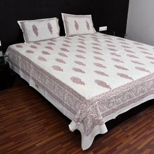 Printed Bed Sheets- Jaipur Besdsheet